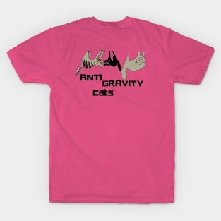 Anti Gravity Cats Original Art By Abby Anime T-Shirt